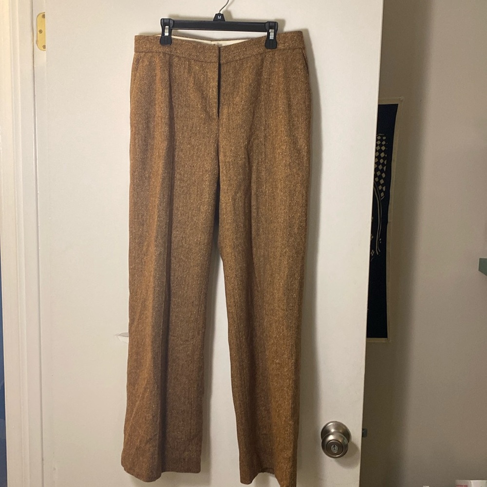 Brooks Brothers Wide Legged Wool Slacks